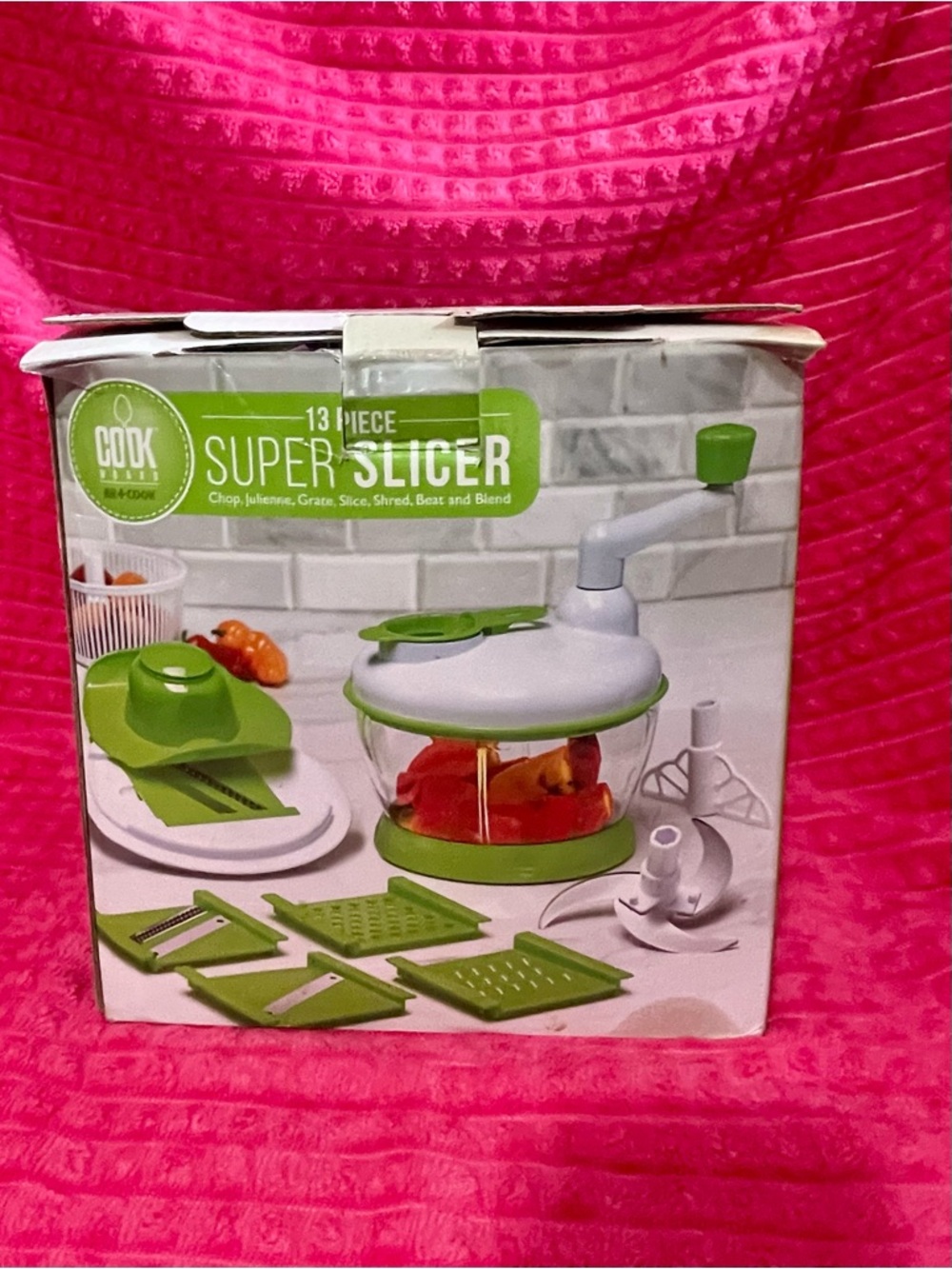 Super Slicer 13-Piece Food Prep Set - Green